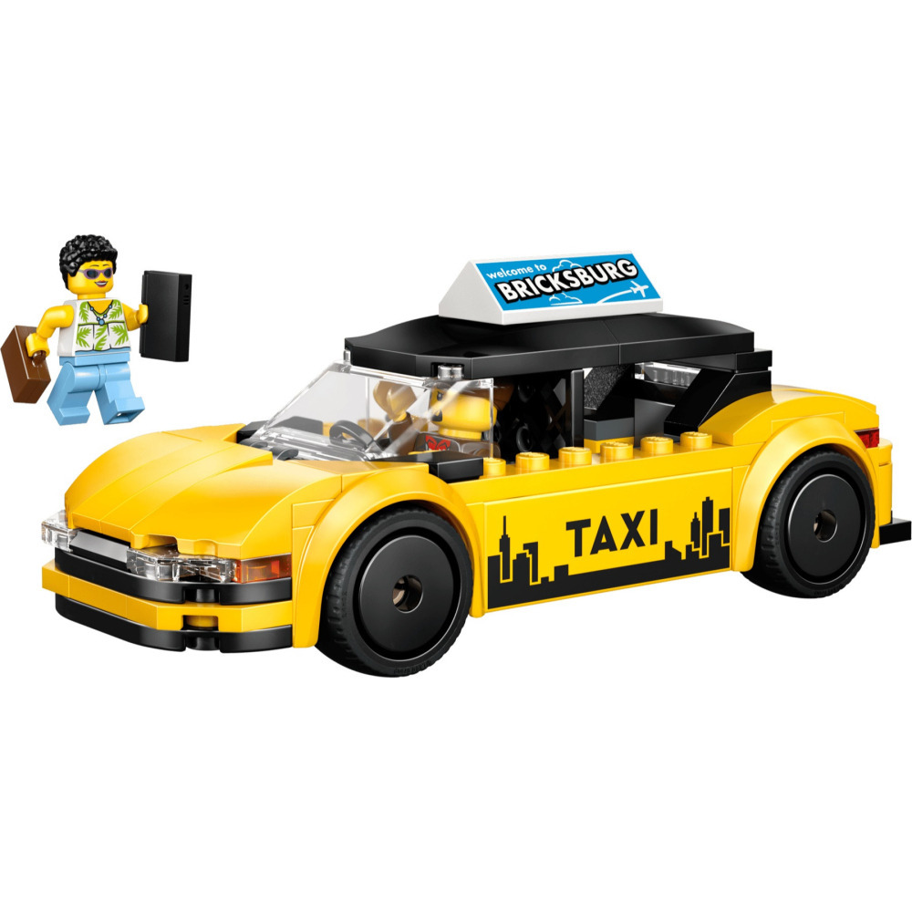 【真心玩】 樂高 LEGO 60487 城市 黃色計程車 現貨 高雄-細節圖6