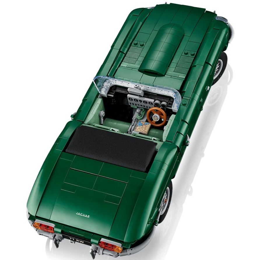 用券3550 微壓痕 【真心玩】 樂高 LEGO 11381 Icons 捷豹 Jaguar E-Type 現貨 高雄-細節圖4
