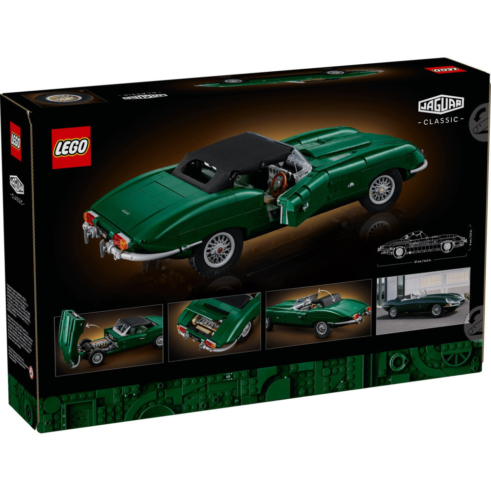 用券3550 微壓痕 【真心玩】 樂高 LEGO 11381 Icons 捷豹 Jaguar E-Type 現貨 高雄-細節圖11
