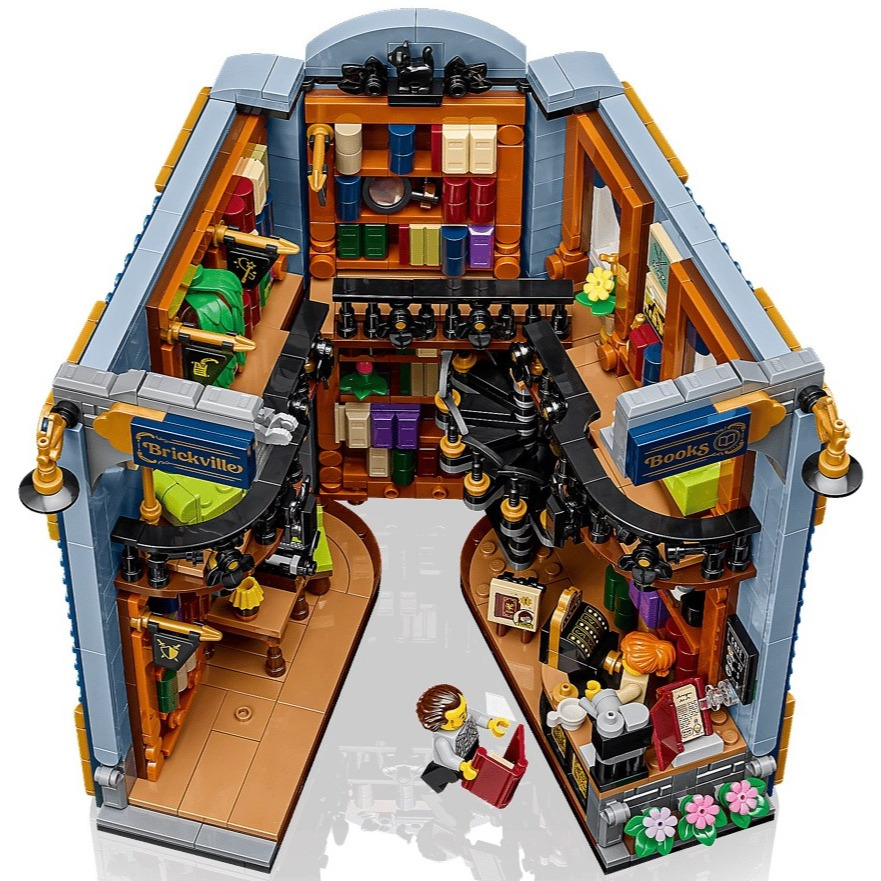 預購 【真心玩】 樂高 LEGO 11379 Icons 書店：書擋擺飾 高雄-細節圖2