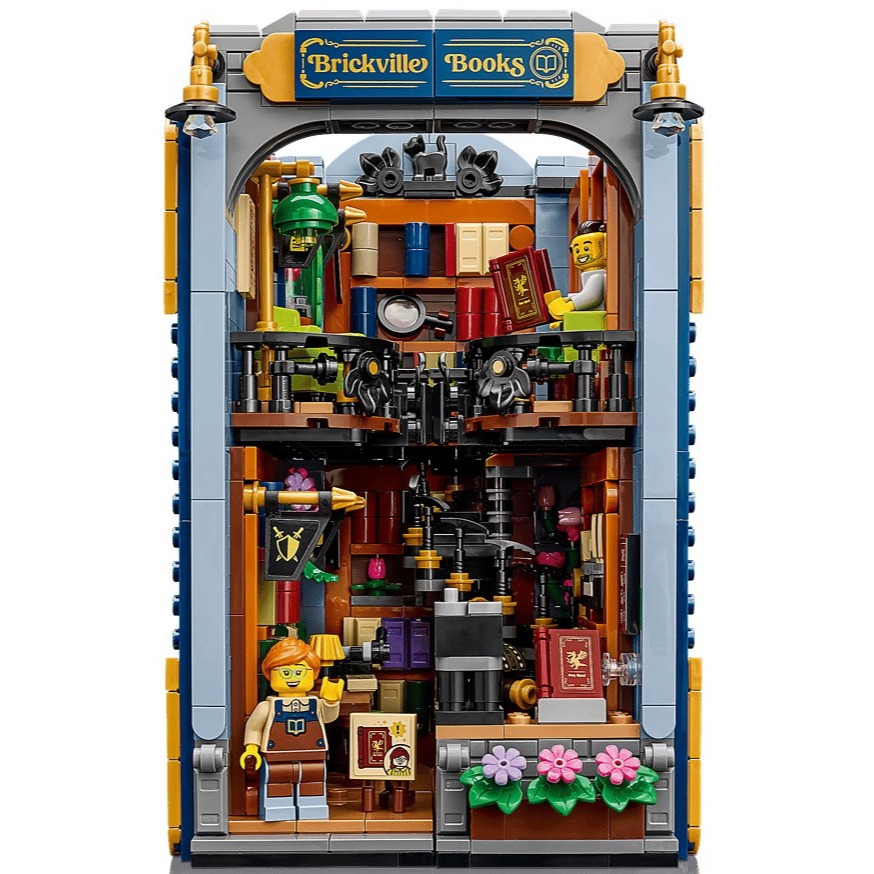 預購 【真心玩】 樂高 LEGO 11379 Icons 書店：書擋擺飾 高雄-細節圖4