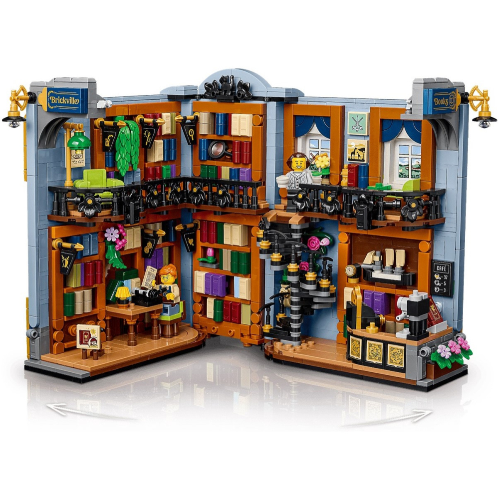 預購 【真心玩】 樂高 LEGO 11379 Icons 書店：書擋擺飾 高雄-細節圖6