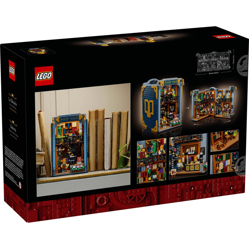 預購 【真心玩】 樂高 LEGO 11379 Icons 書店：書擋擺飾 高雄-細節圖10