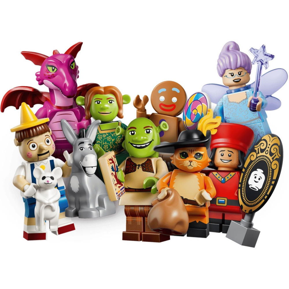 【真心玩】 樂高 LEGO 71053 小人偶 史瑞克系列 1套 12隻 現貨 高雄-細節圖2