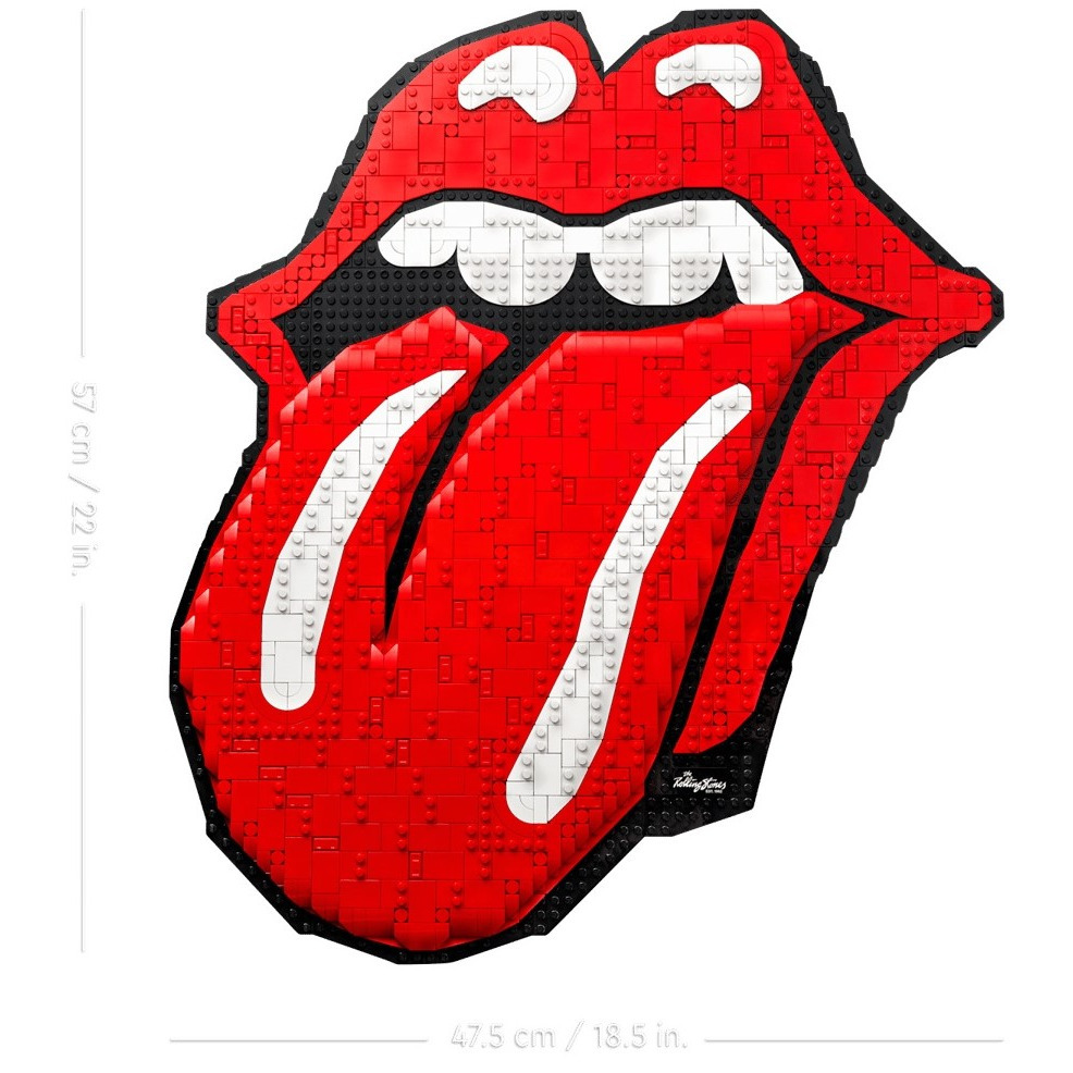 用券3700 【真心玩】 樂高 LEGO 31206 藝術 Art The Rolling Stones 現貨 高雄-細節圖3