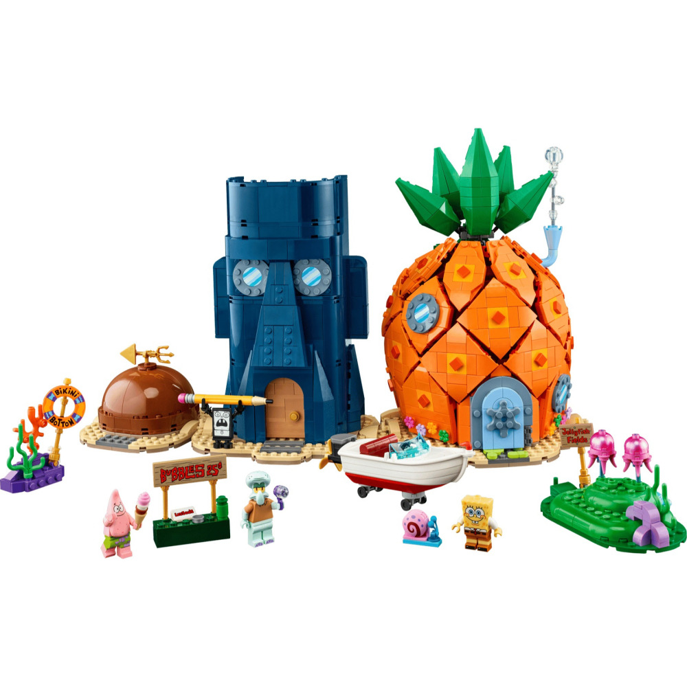 用券6200 【真心玩】 樂高 LEGO 11386 Icons 《海綿寶寶》：比奇堡 現貨 高雄-細節圖7