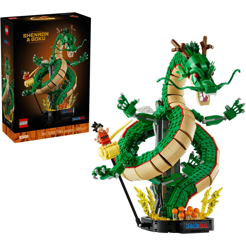 【真心玩】 樂高 LEGO 11390 Icons 七龍珠 ： 神龍 & 悟空 現貨 高雄