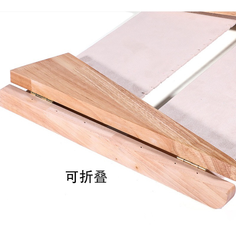 現貨🔺木質 折疊式雙層項鍊架 絨布 展示架 實木 項鍊架 飾品展示架  收納架 手鍊展示架 珠寶展示 飾品收納 飾品直播-細節圖6