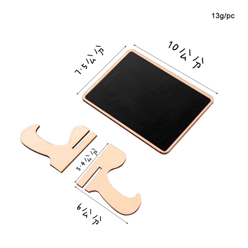 現貨🔺木質黑板 送支架 小黑板 留言板 餐廳價格板 黑板片 擺攤價格牌 黑板 拍照道具 告示牌 市集 擺攤 道具-細節圖5
