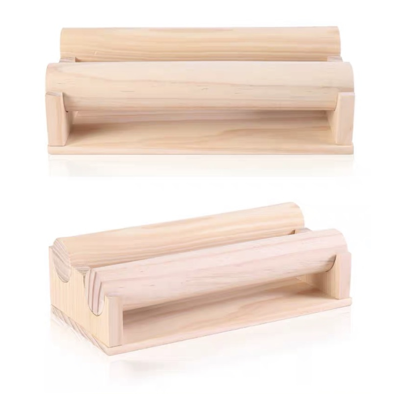 現貨🔺 無名精選 雙層原木 手錶手環手鍊展示架 木紋 串珠 收納架 首飾架子 展示道具 拍照道具 直播展示架-細節圖3