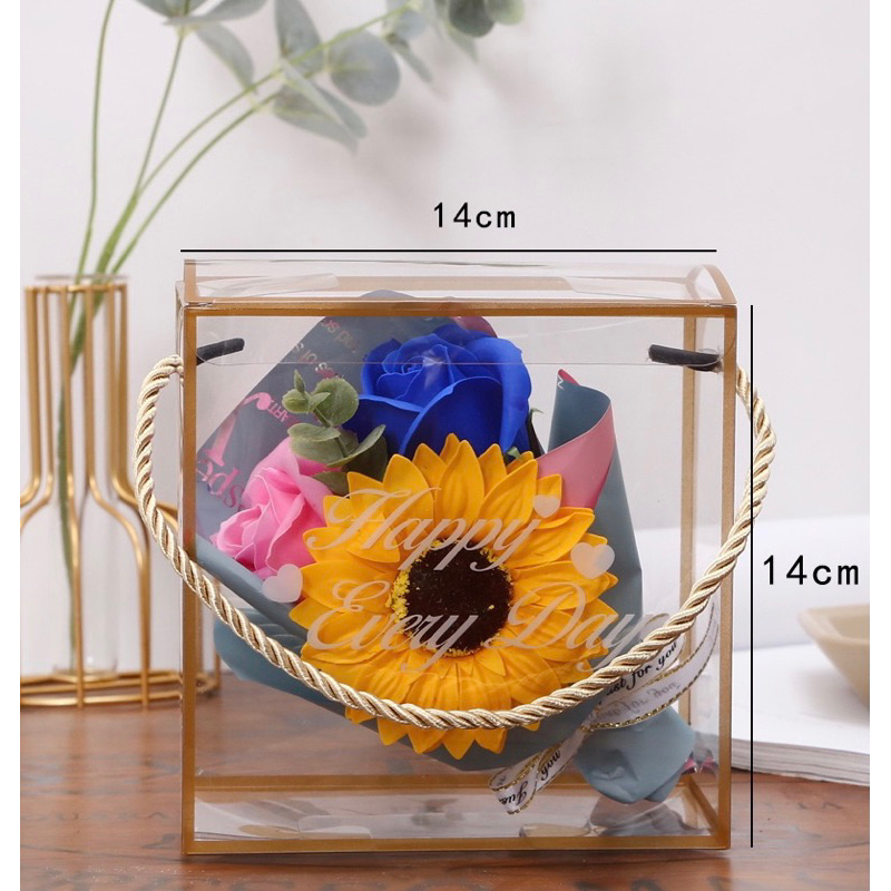 現貨🔺禮盒 向日葵香皂 玫瑰花束 畢業花束 教師節花束 禮物 香皂花束 香皂花 肥皂花 母親節花束 情人節花束 生日禮物-細節圖6