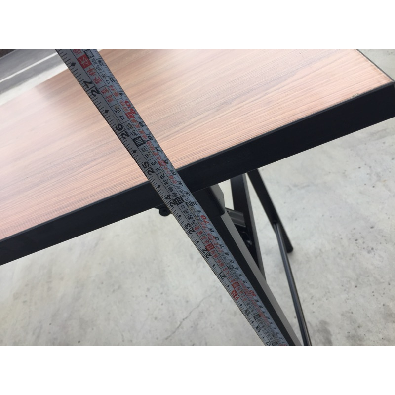 全新 現貨實木桌 工廠直營 成本價  耐重桌 多功能折疊桌 木紋桌子 會議桌 長桌 補習班桌 美甲桌-細節圖7