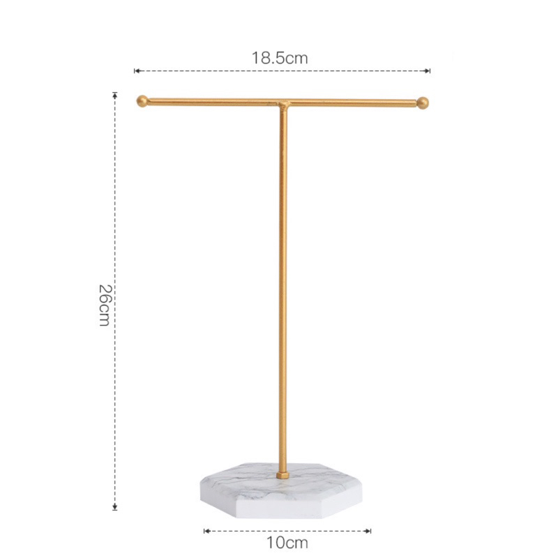 現貨🔺大理石紋首飾架 耳環收納 飾品架子 櫃台飾品展示架 陳列架-細節圖5