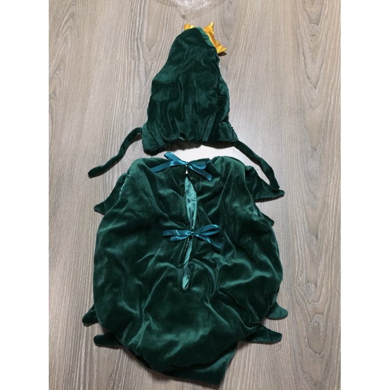 現貨🔺聖誕樹衣服 聖誕節拍照服 聖誕服 耶誕服 派對 聖誕節祝賀照片 聖誕樹 baby拍照道具服-下殺2折 寶寶拍照服-細節圖3