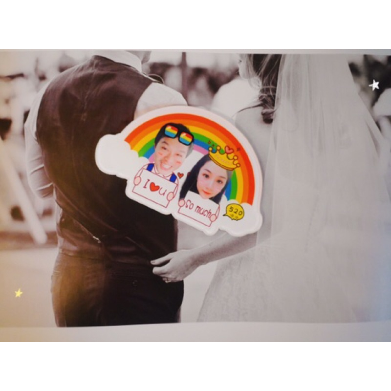 實拍❤️客製化 照片 冰箱貼 磁鐵 情人節禮物 生日 寶寶訂製專屬 寶寶照片 情侶 夫妻 閨蜜 寵物 紀念禮物-細節圖4