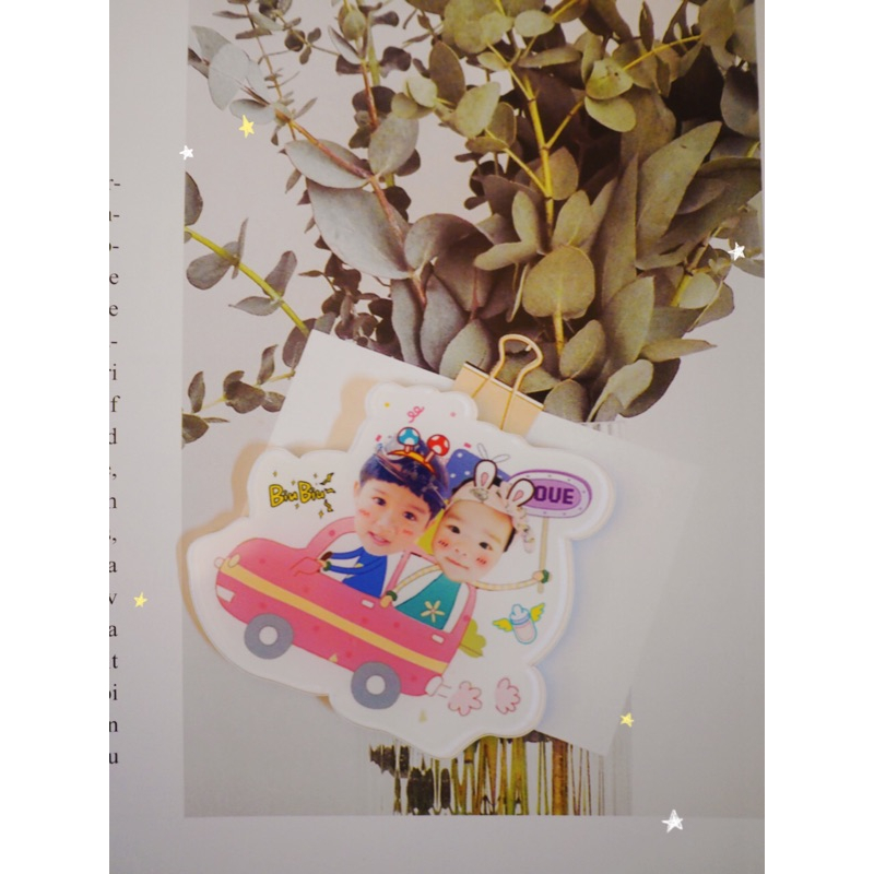 實拍❤️客製化 照片 冰箱貼 磁鐵 情人節禮物 生日 寶寶訂製專屬 寶寶照片 情侶 夫妻 閨蜜 寵物 紀念禮物-細節圖5