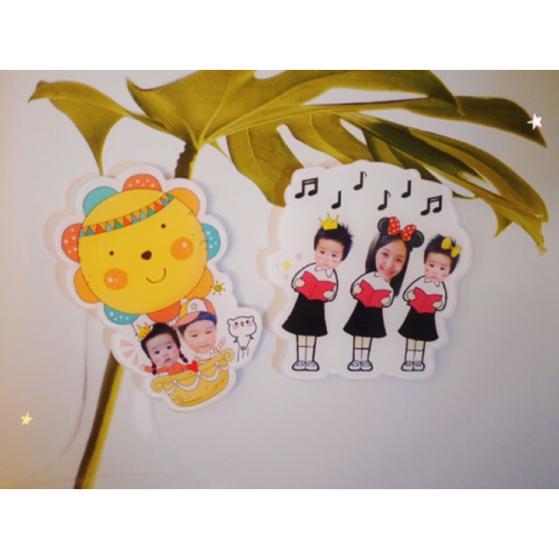 實拍❤️客製化 照片 冰箱貼 磁鐵 情人節禮物 生日 寶寶訂製專屬 寶寶照片 情侶 夫妻 閨蜜 寵物 紀念禮物-細節圖9