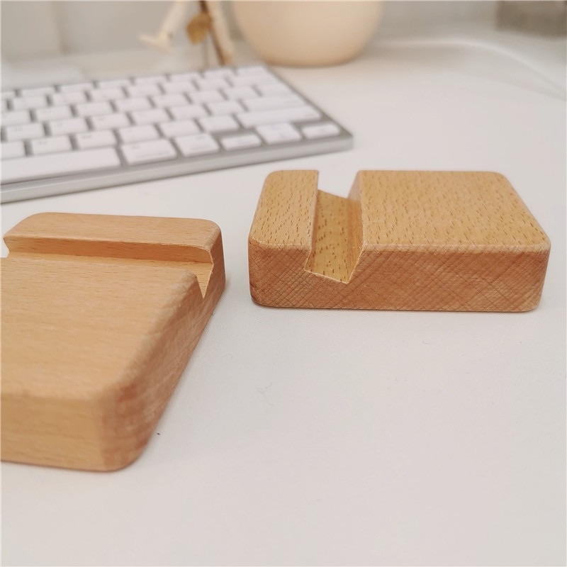 現貨🔺追劇神器 解放雙手 ins木質 簡約 手機支架 便攜手機座 懶人 手機架子 支架 完美角度-細節圖3