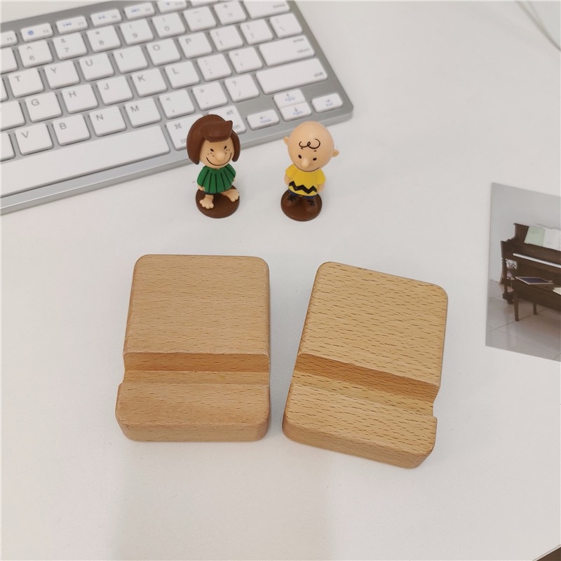 現貨🔺追劇神器 解放雙手 ins木質 簡約 手機支架 便攜手機座 懶人 手機架子 支架 完美角度-細節圖4