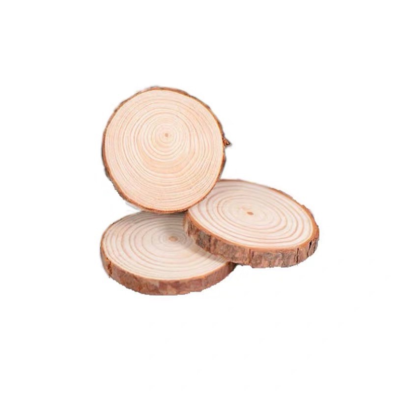 現貨🔺木質 精緻飾品展示 木片年輪 原木片木頭貼裝飾背景牆實木片材料手工-細節圖3