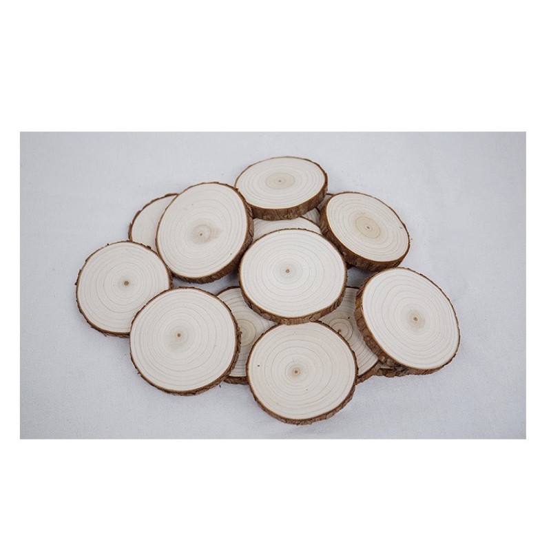 現貨🔺木質 精緻飾品展示 木片年輪 原木片木頭貼裝飾背景牆實木片材料手工-細節圖4