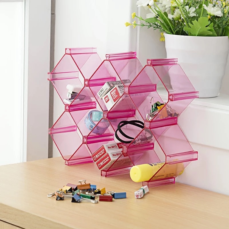 6個裝-日式內衣收納盒抽屜分隔板襪子內褲分類分格桌面整理格子收納盒子-細節圖2