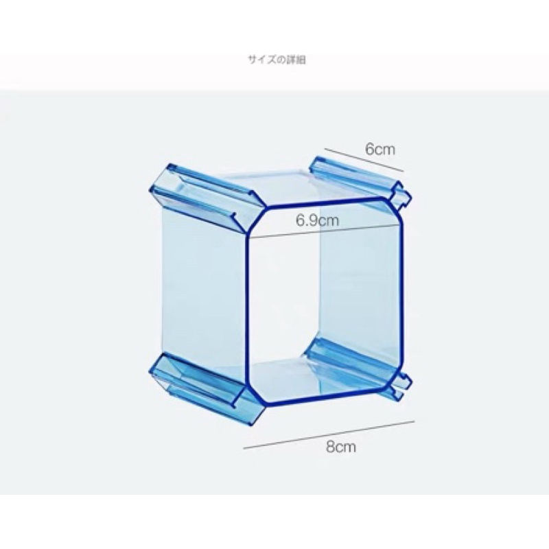 6個裝-日式內衣收納盒抽屜分隔板襪子內褲分類分格桌面整理格子收納盒子-細節圖6