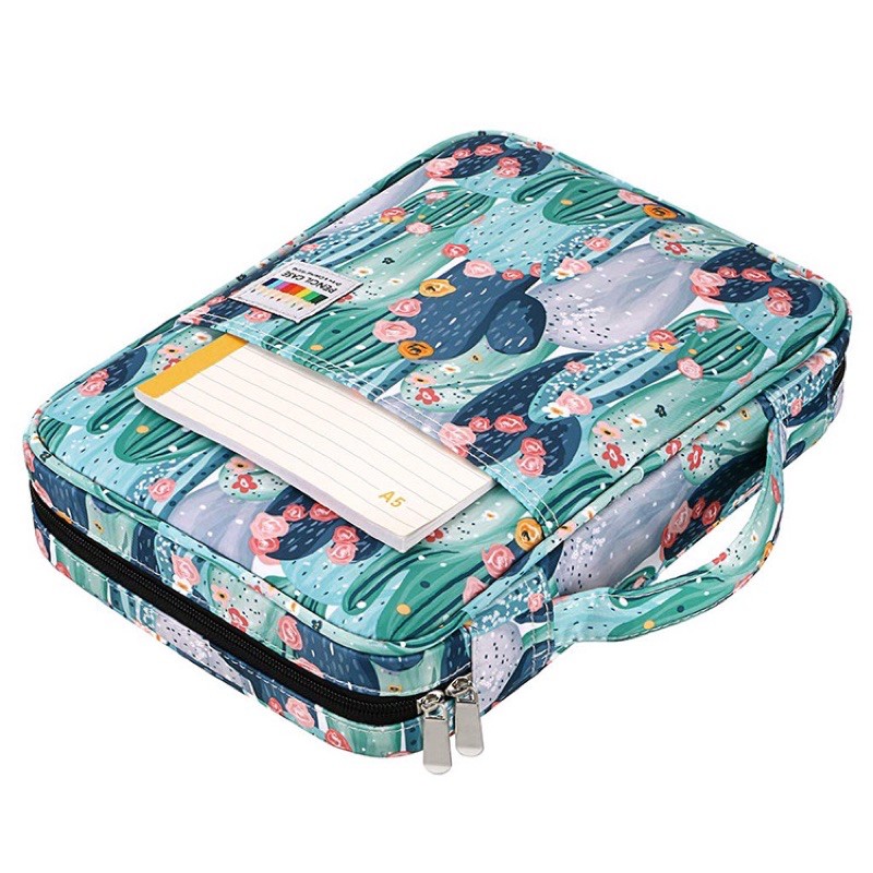 220孔 素描繪畫專用鉛筆袋 大容量收納袋筆盒 色鉛筆收納 蠟筆收納 彩色筆收納 文具收納-細節圖8