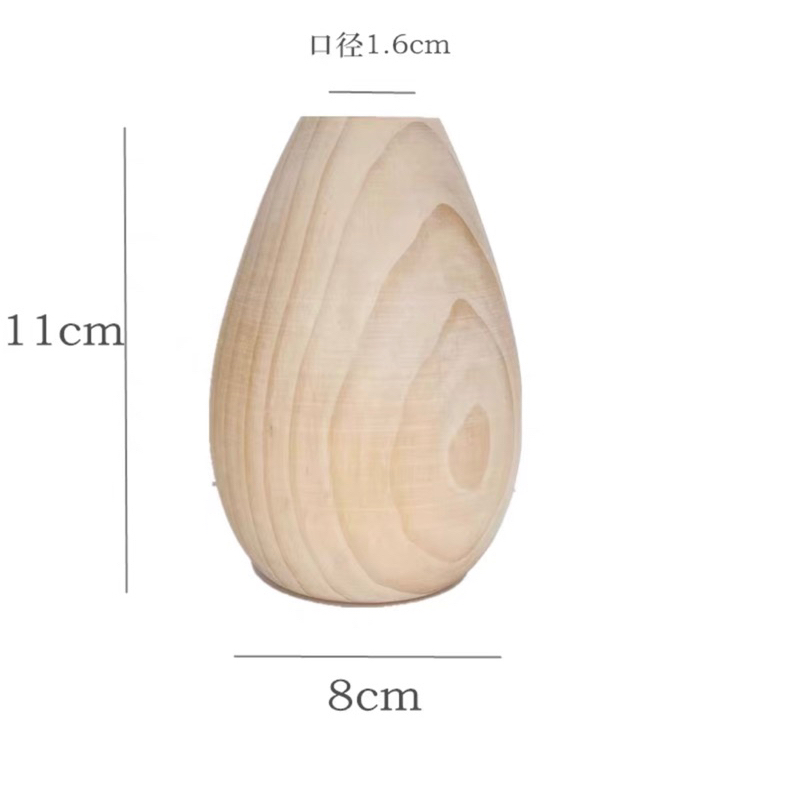 現貨🔺實木花瓶 手環手鍊展示架 乾燥花花瓶 收納 櫥窗陳列 展示 拍攝道具 拍照背景 假花-細節圖5