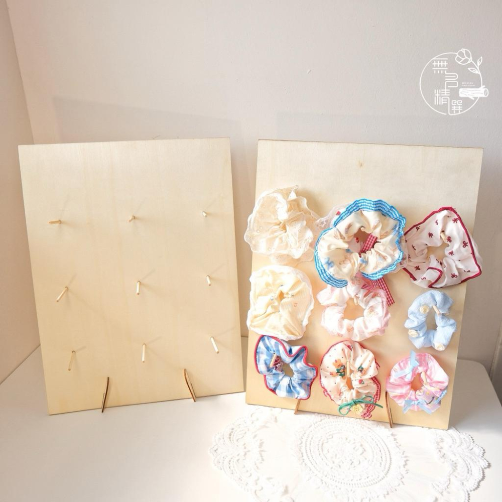 現貨🔺特價 小資髮圈展示板｜輕巧便攜陳列架｜手工飾品展示架｜手作市集飾品展示板 髮圈耳環手鍊通用支架｜擺攤道具｜攤位設計-細節圖5