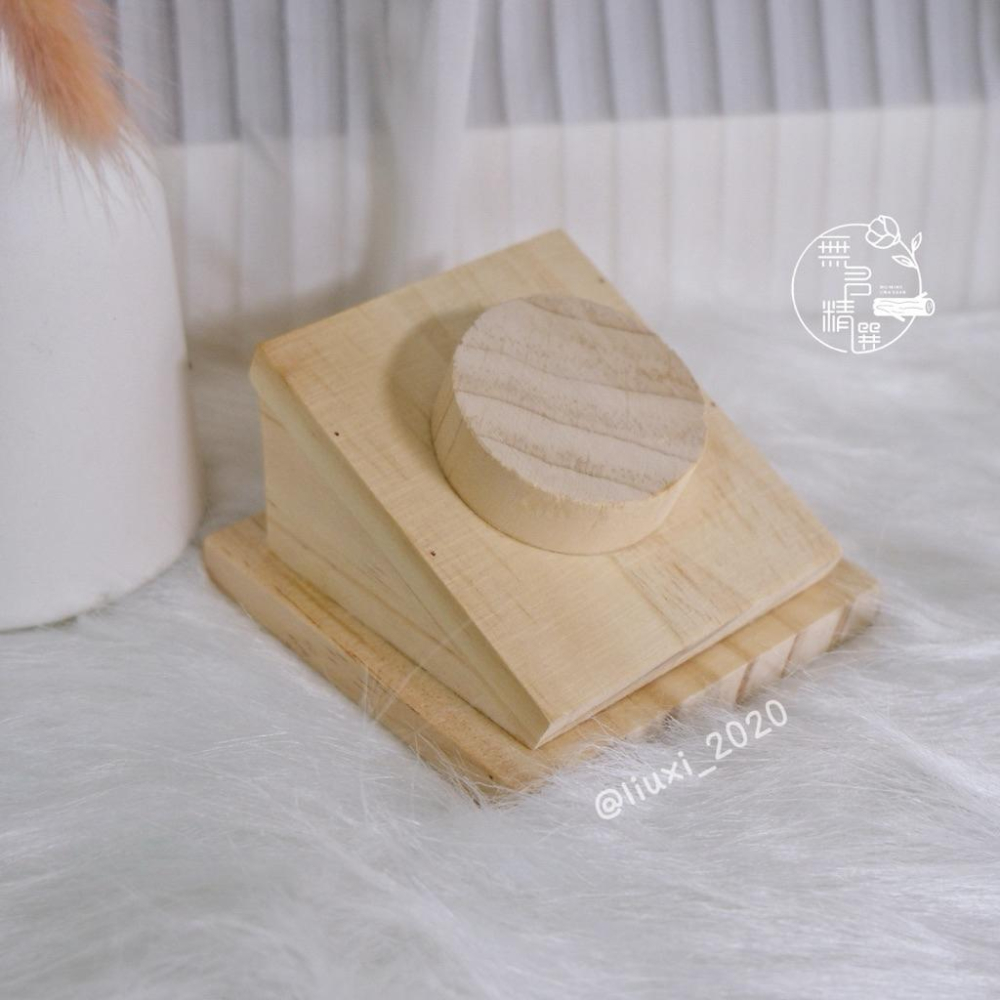 現貨🔺傾斜角度手環座｜手工木作｜手鍊展示架｜手作飾品架｜木製展示｜木製拍照擺設｜手作品牌必備 飾品展示架 手作水晶串珠-細節圖2