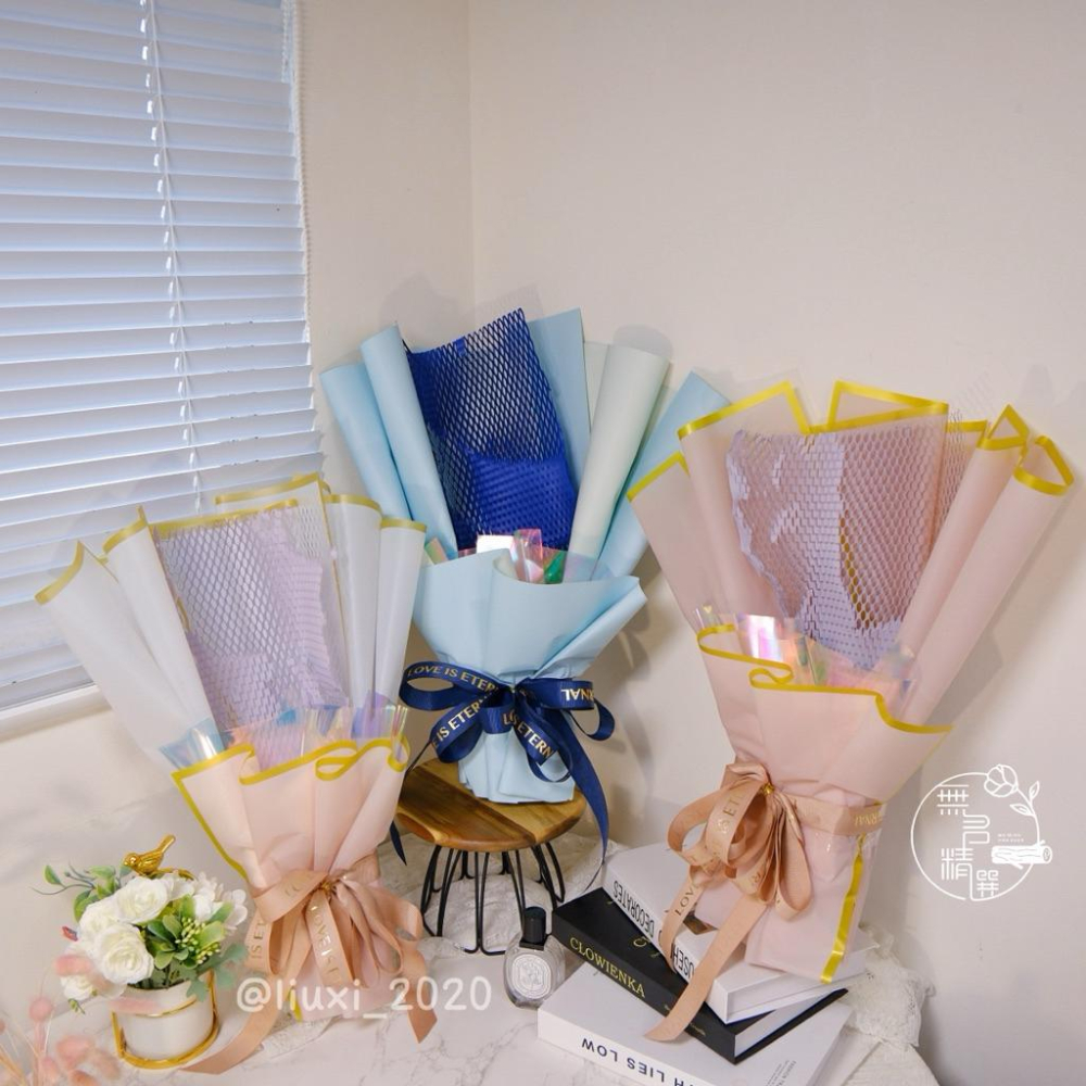 現貨🔺花束半成品 客製化 半成品花束材料包｜零基礎也能DIY畢業花束/生日花束/零食花｜寓意滿滿的手作心意禮物-細節圖7