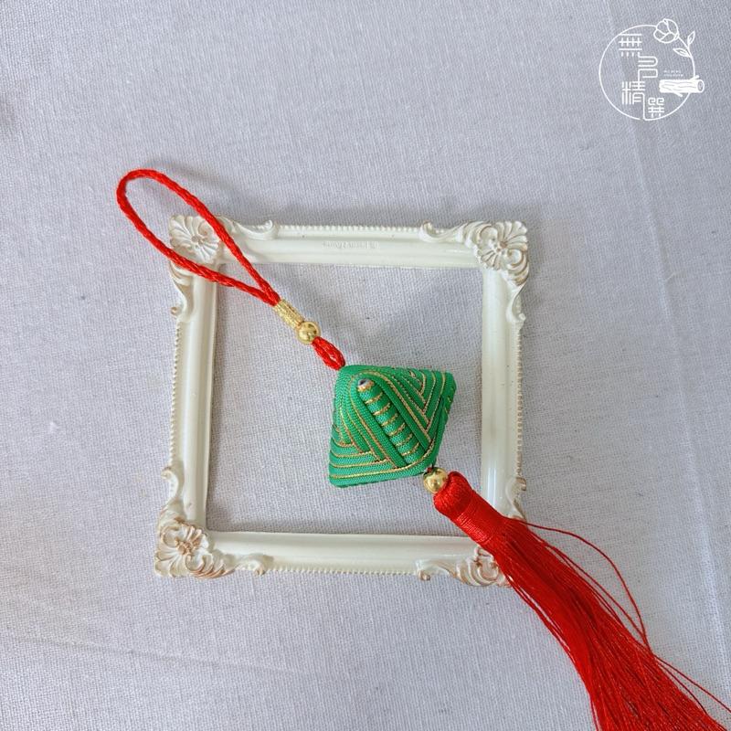 現貨🔺粽子香包｜艾草掛飾｜端午節佈置 DIY 香包 門口掛件 畚箕 手作活動材料包 端午節配飾 滑龍舟 笑臉粽子 肉粽-細節圖9