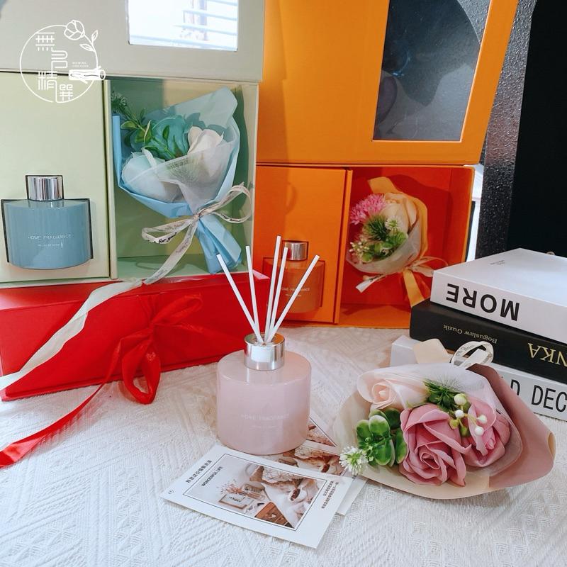 現貨🔺擴香花束禮盒 小花束 生日快樂 聖誕節禮物 香薰禮盒 實用 伴娘伴手禮 婚禮小物 伴娘禮 情人節禮物 母親節禮物-細節圖4