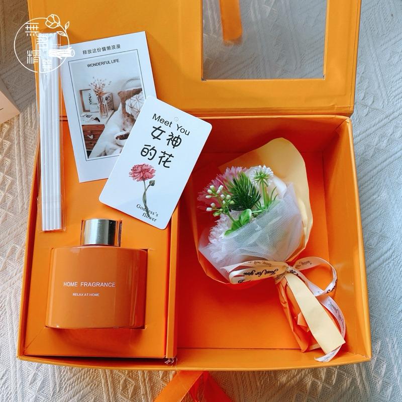 現貨🔺擴香花束禮盒 小花束 生日快樂 聖誕節禮物 香薰禮盒 實用 伴娘伴手禮 婚禮小物 伴娘禮 情人節禮物 母親節禮物-細節圖5