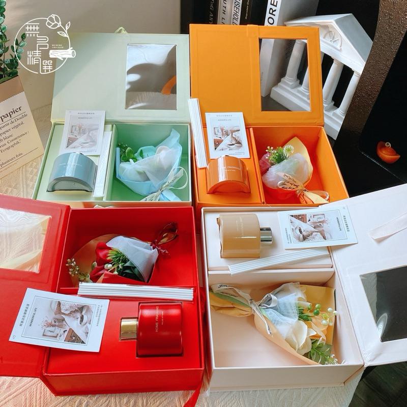現貨🔺擴香花束禮盒 小花束 生日快樂 聖誕節禮物 香薰禮盒 實用 伴娘伴手禮 婚禮小物 伴娘禮 情人節禮物 母親節禮物-細節圖8