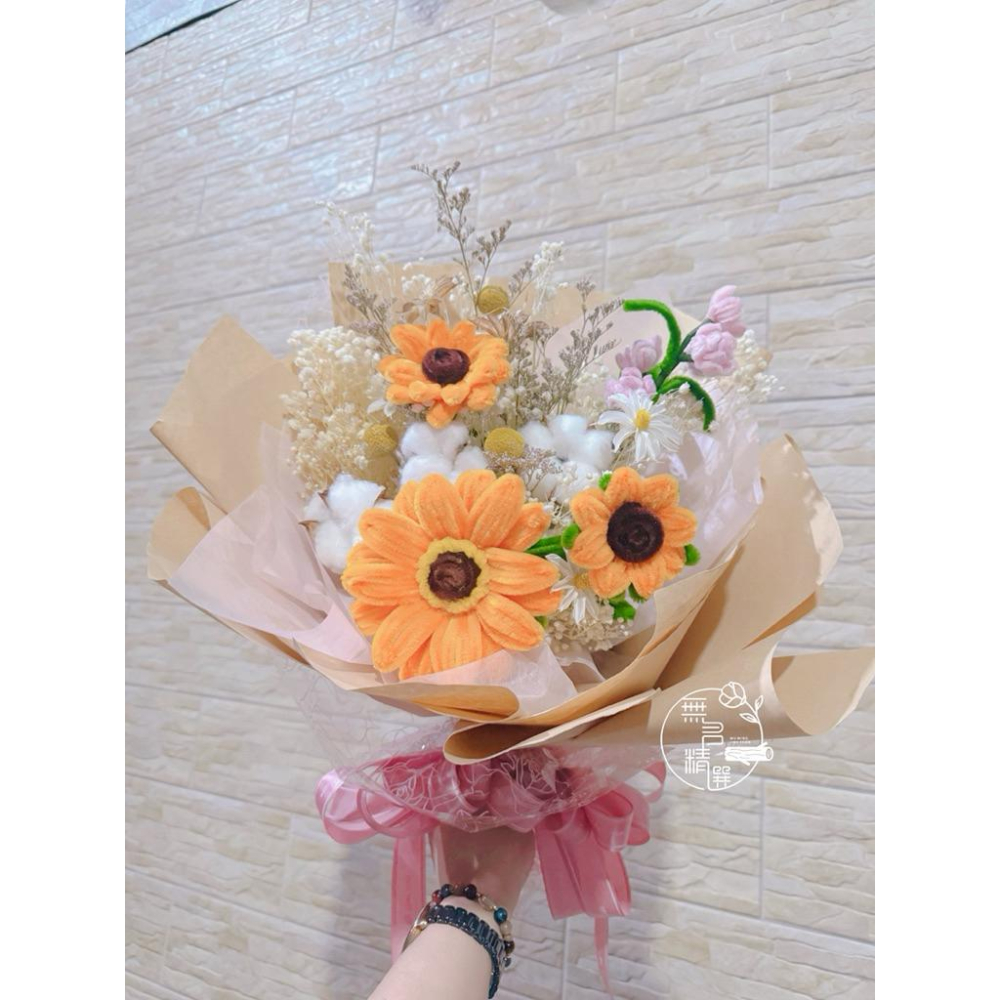 客製化花束 乾燥花花束 鮮花花束 諮詢後再下單-細節圖4