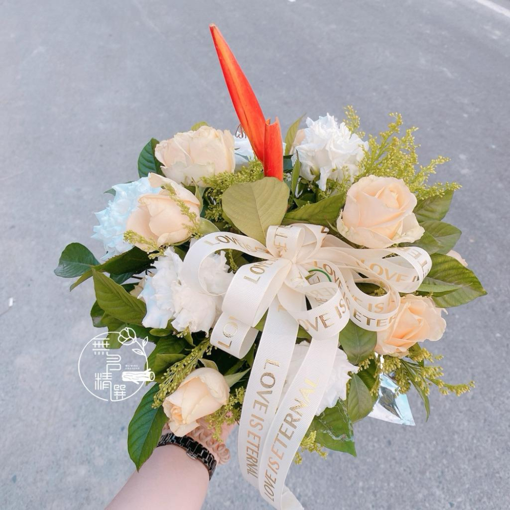 客製化花束 乾燥花花束 鮮花花束 諮詢後再下單-細節圖8