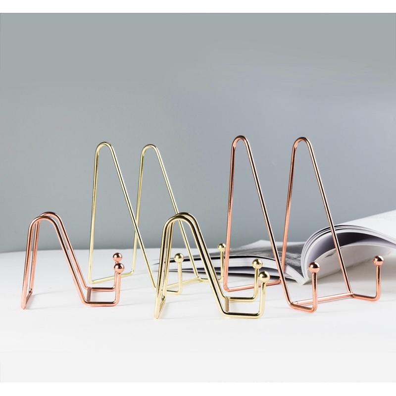 現貨🔺畫框展示鐵架 盤子展示架 書架 北歐 展示鐵支架 獎盤  紀念盤 照片展示架 作品展示-細節圖4