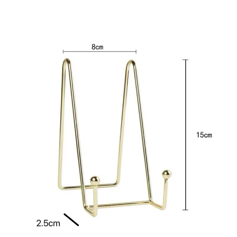 現貨🔺畫框展示鐵架 盤子展示架 書架 北歐 展示鐵支架 獎盤  紀念盤 照片展示架 作品展示-細節圖6