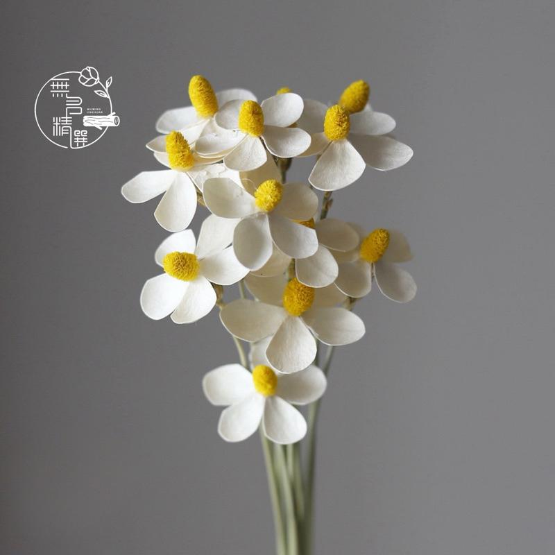 現貨🔺紫羅蘭 永生花 文心蘭 擴香花 乾燥花 木片花 手工乾燥花 花盅 花束 拍照道具 北歐風佈置 居家佈置 店面裝飾-細節圖7
