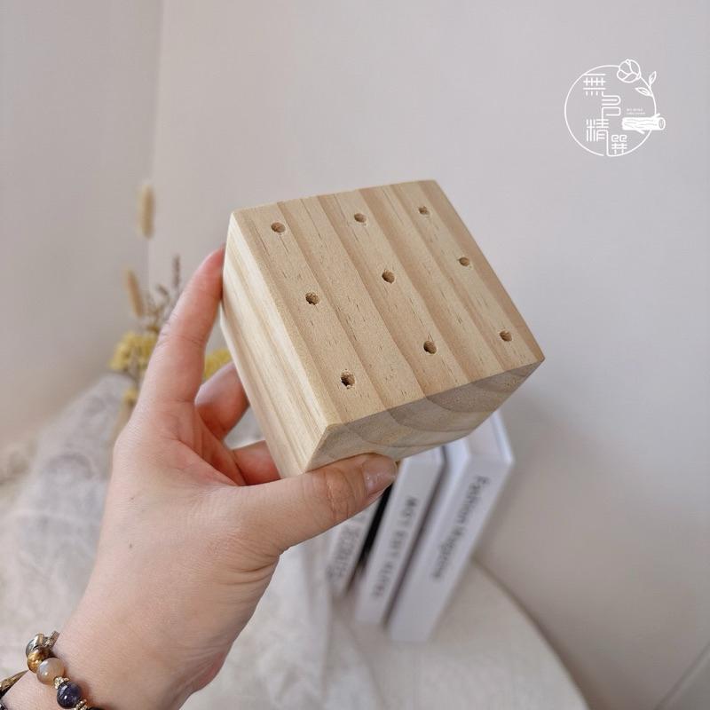 現貨🔺棒棒糖展示架｜木質厚正方形｜乾燥花架 桌面 客裝飾 擺件 插花台 糖果架 棉花糖 架子 花瓶 咖啡廳裝飾 花瓶-細節圖3