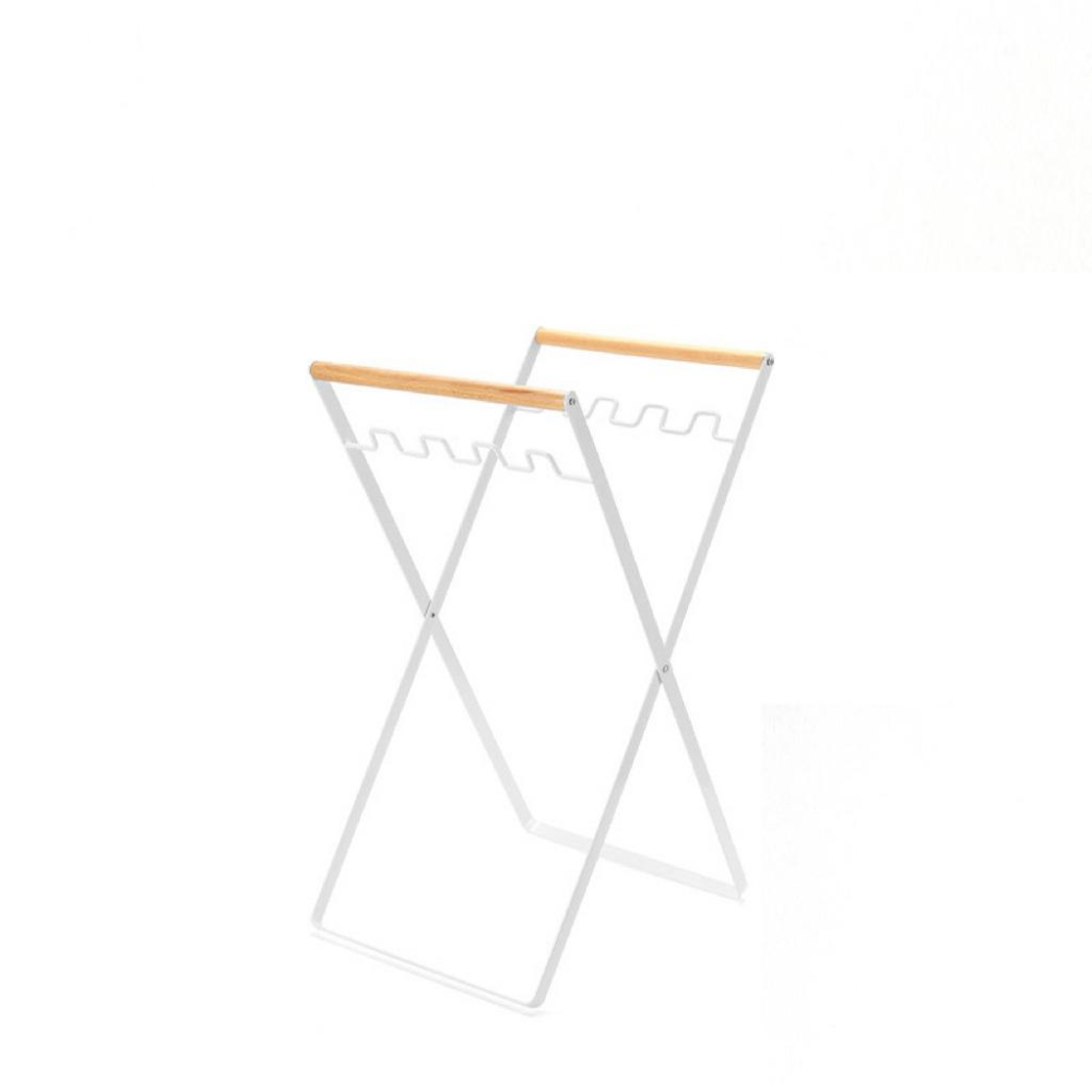 現貨🔺木柄折疊垃圾架｜露營戶外垃圾袋支架｜野餐便攜垃圾桶架 戶外收納垃圾桶 鐵藝折疊垃圾架 露營用品 野餐用品-細節圖3