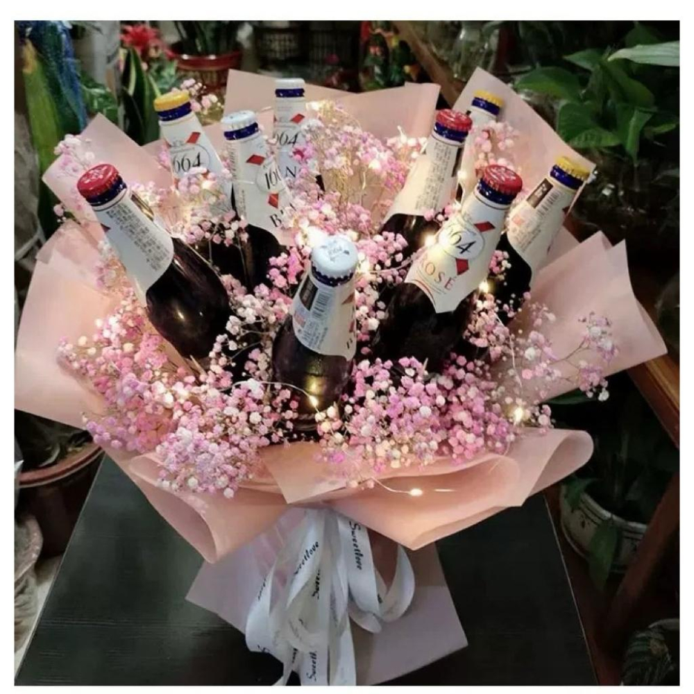 現貨🔺餅乾花束 固定膠 零食花束 萬能固定膠 聖誕節花束 包裝 固定 竹籤零食花束配件 黏膠 花束材料-細節圖9