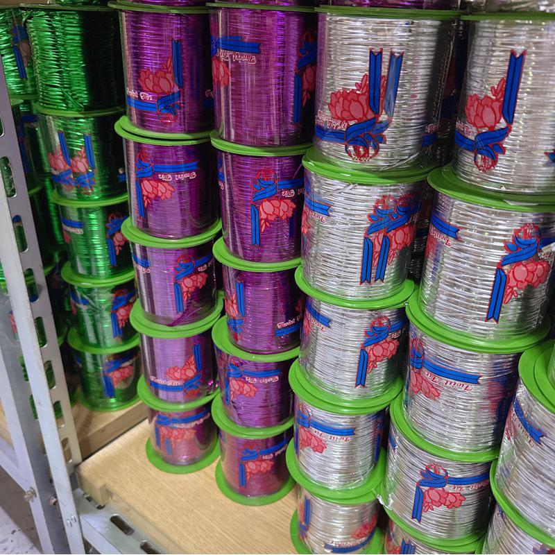 現貨🔺300碼 扎絲線 魔帶 鐵絲 彩色 金屬 鐵絲 扎帶 手工 包裝 鮮花 麵包 禮品 綁帶 束口繩子 緞帶 禮物包裝-細節圖5