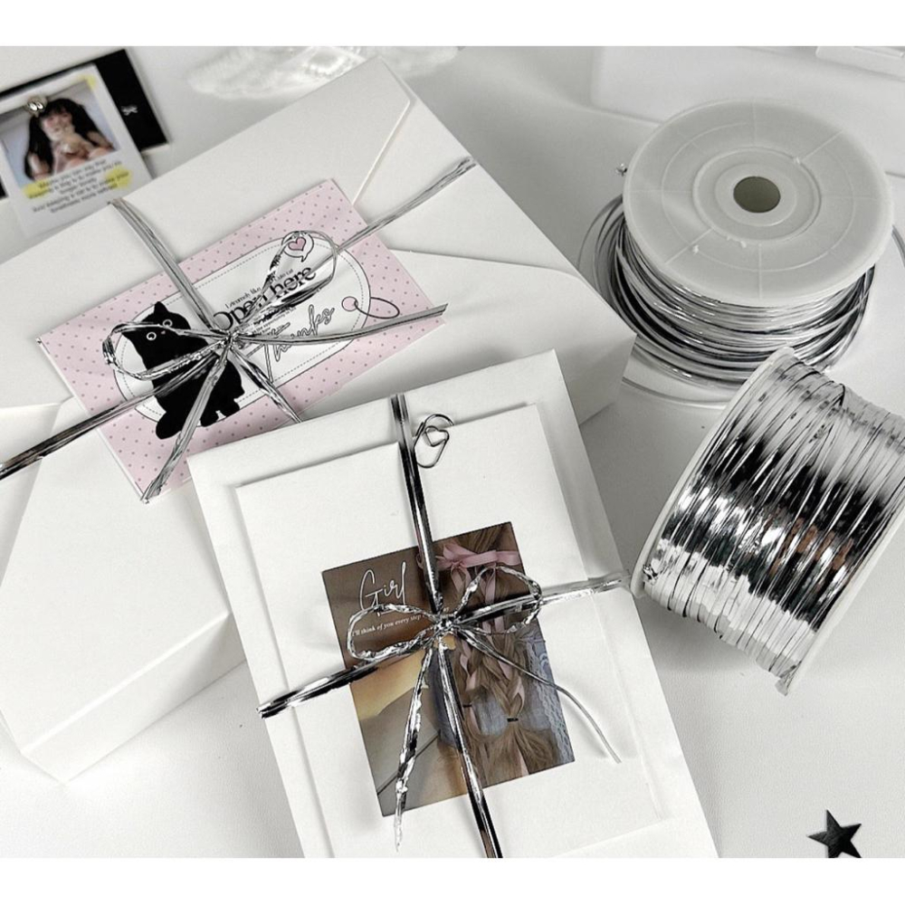 現貨🔺300碼 扎絲線 魔帶 鐵絲 彩色 金屬 鐵絲 扎帶 手工 包裝 鮮花 麵包 禮品 綁帶 束口繩子 緞帶 禮物包裝-細節圖6