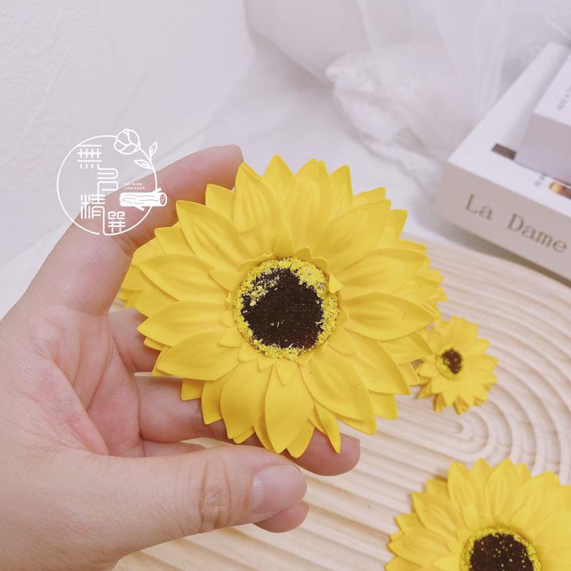 現貨🔺高端 向日葵香皂花/花頭 太陽花 教師節禮物 畢業禮物 向日葵 香皂花-細節圖5