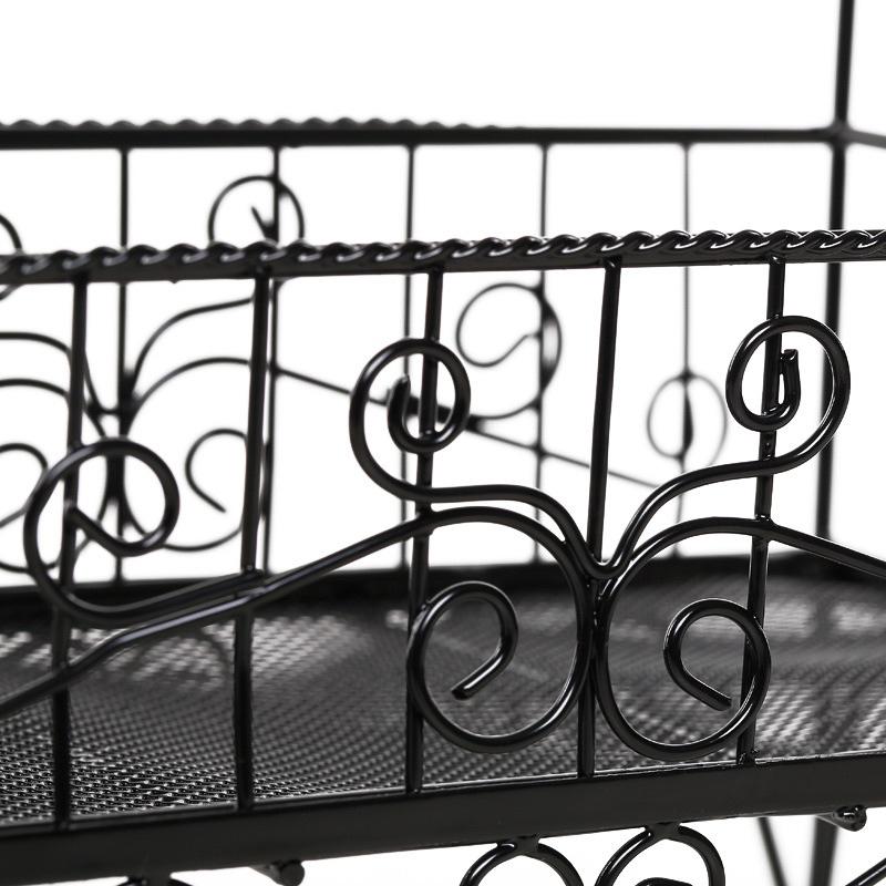 現貨🔺完美鐵藝 歐式首飾架 耳環 項鍊 戒指 展示架 飾品 收納架 展示盒 首飾盒 桌面收納 擺攤道具-細節圖6