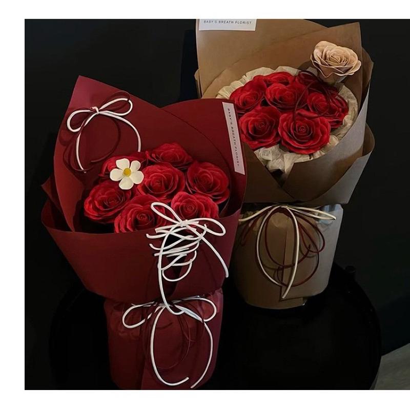 現貨🔺麂皮繩｜花束包裝｜烘培包裝 牛皮繩 緞帶 禮物包裝 皮繩-細節圖4