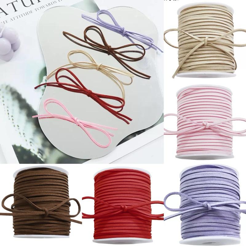 現貨🔺麂皮繩｜花束包裝｜烘培包裝 牛皮繩 緞帶 禮物包裝 皮繩-細節圖6